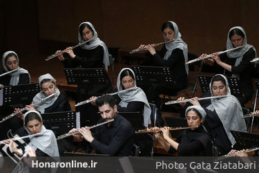 کنسرت گروه فلوت تهران در تالار رودکی 