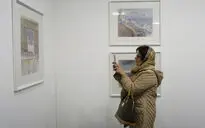 نمایشگاه نقاشی‌های علی گلستانه در گالری هور