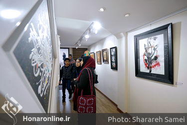 نمایشگاه گروهی نقاشی‌خط و خوشنویسی در نگارخانه بهارک