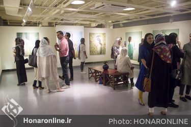نمایشگاه نقاشی سحر نجفی در گالری نارنج 