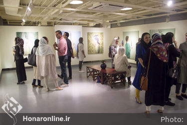 نمایشگاه نقاشی سحر نجفی در گالری نارنج 