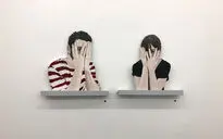 نمایشگاه آثار آلیشیا مرصعی در گالری اُ