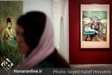 نمایشگاه آثار قاسم حاجی‌زاده در گالری ماه