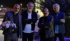 استقبال رئیس سازمان سینمایی از مجید مجیدی