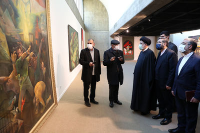 President's meeting with Iranian visual artists