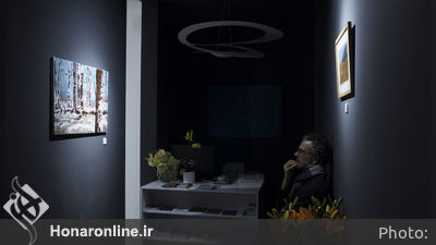 افتتاحیه نمایشگاه آثار تجسمی هنرمندان سینمایی 