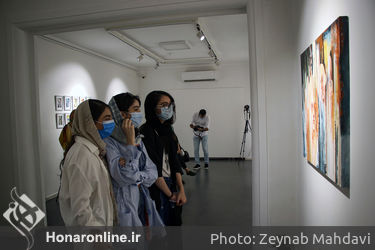 نمایشگاه نقاشی آزاده اولیایی شاد در گالری فرمانفرما