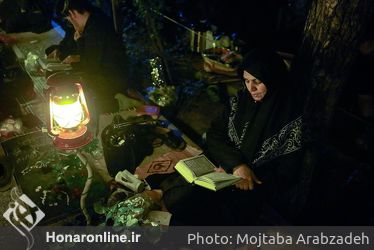 مراسم احیای شب 21 ماه مبارک رمضان - گلزار شهدای بهشت زهرا (س)