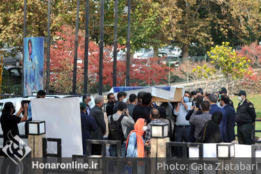  تشییع پیکر «ایران درّودی» در موزه هنرهای معاصر تهران
