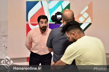 گزارش تصویری اختصاصی از پشت صحنه برنامه تلویزیونی  چهل‌تیکه