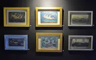 Gallery No 4 displaying Hossein Mahjoubi art