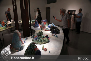 نمایشگاه سرامیک درسا اسدی در گالری طراحان آزاد