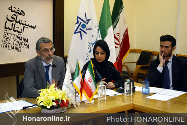 نشست خبری هفته سینمای ایتالیا در خانه هنرمندان ایران