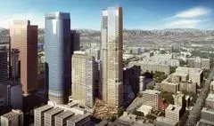 طراحی آسمانخراش با الهام از شهر تپه‌ای ایتالیایی | بلندترین ساختمان در آمریکا