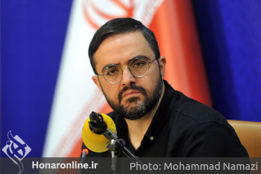 حمیدرضا خونویی معاون فرهنگی سازمان فرهنگی هنری شهرداری تهران در نشست خبری آئین پیاده روی جاماندگان اربعین حسینی