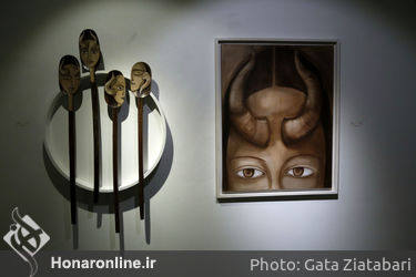 نمایشگاه نقاشی فروغ ریحانی در گالری شیرین