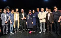 بازدید علی مرادخانی از نمایش 