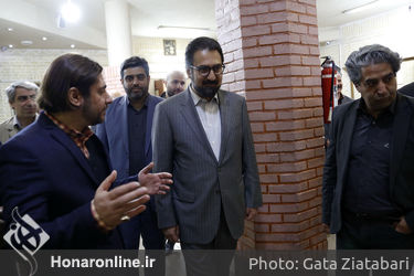 بازدید سید محمد مجتبی حسینی از هنرستان موسیقی پسران 