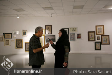 دومین بازار آثار هنری در خانه هنرمندان