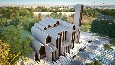 تلفیقی از طراحی مدرن و سنتی در معماری مسجد پرستون