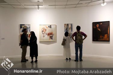  نهمین کارنمای پژوهشی انجمن هنرمندان نقاش ایران در خانه هنرمندان