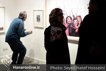 نمایشگاه نقاشی کیان وطن در گالری هما