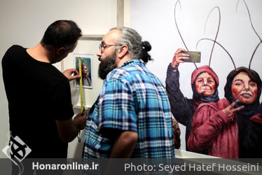 نمایشگاه نقاشی کیان وطن در گالری هما
