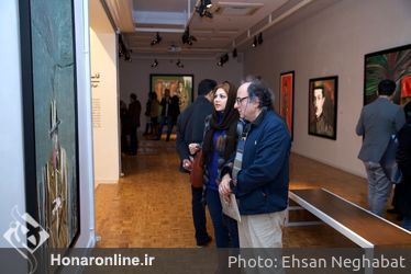 نمايشگاه آثار قاسم حاجی‌زاده در گالری شهریور