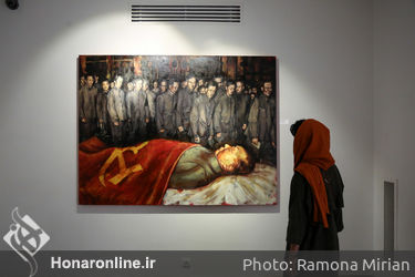 نمایشگاه نقاشی شادی نویانی در گالری شیرین