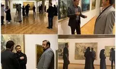 افتتاح نمایشگاه نقاشی های عاشورایی «رستاخیز» در فرهنگسرای نیاوران