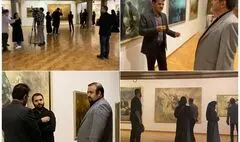افتتاح نمایشگاه نقاشی های عاشورایی «رستاخیز» در فرهنگسرای نیاوران