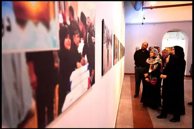 افتتاح نمایشگاه آثار نقاشی پروژه «خیمه هنر» در اربعین حسینی