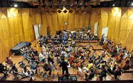 تمرین ارکستر سمفونیک تهران در تالار رودکی