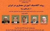 بررسی روند آکادمیک آموزش معماری در ایران