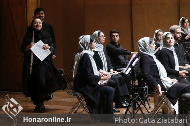 کنسرت گروه فلوت تهران در تالار رودکی 