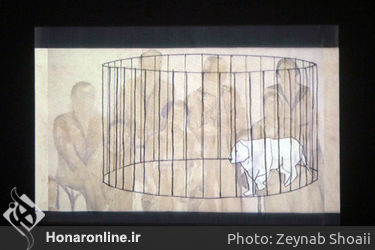 نمایشگاه آثار آویش خبره‌زاده در گالری آب انبار