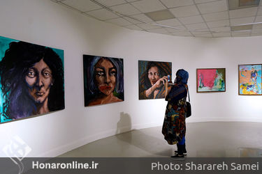 افتتاحیه نمایشگاه گروهی نقاشی انجمن نقاشان ایران در خانه هنرمندان 