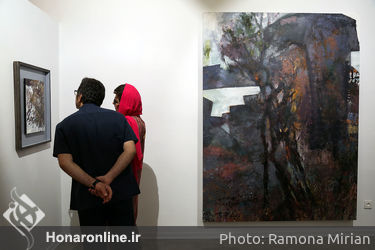 نمایشگاه آثار کریم نصر در گالری بن