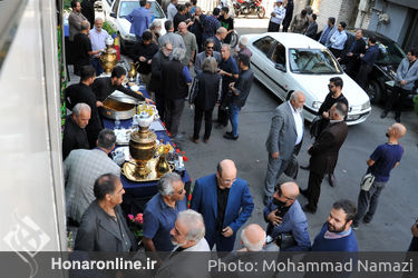 مراسم هفتمین شب شهادت شهدای کربلا در موسسه توسعه هنرهای معاصر - 2
