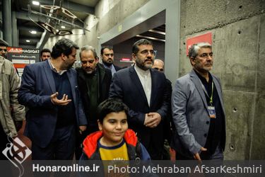 بازدید وزیر فرهنگ از جشنواره سینماحقیقت 