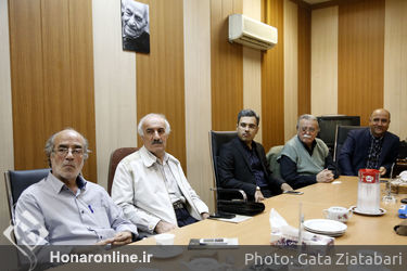 دیدار معاون امور هنری از شورای شعر و ترانه دفتر وزارت فرهنگ و ارشاد اسلامی