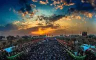 رونمایی از بزرگترین ماکت پیاده‌روی اربعین حسینی در برج آزادی