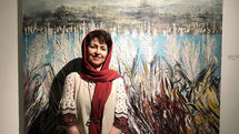 See Painting by Katayoun Moghadam at Shirin Gallery