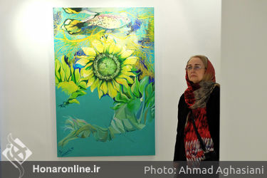 نمایشگاه نقاشی بهارک فتحی در گالری 7 ثمر