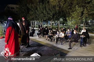 تعزیه "دو طفلان مسلم(ع)" در مقابل تالار وحدت