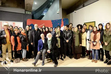 افتتاحیه ششمین دوسالانه نقاشی دامونفر