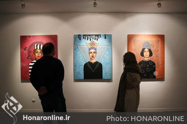 نمایشگاه نقاشی ندا اعظمی با عنوان جادو در گالری ویستا