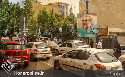 تشیع پیکر هنرمند انقلابی حاج نادر طالب‌زاده