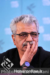 مهدی صباغ زاده در نشست خبری روز اول جشنواره فیلم فجر در کاخ جشنواره