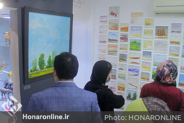 نمایشگاه نقاشی انفرادی سعید امدادیان با عنوان "رنگ و طبیعت" در گالری نگاه